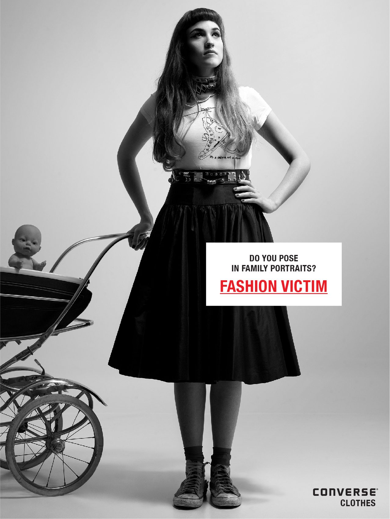 Do you pose in family portraits? Fashion Victim